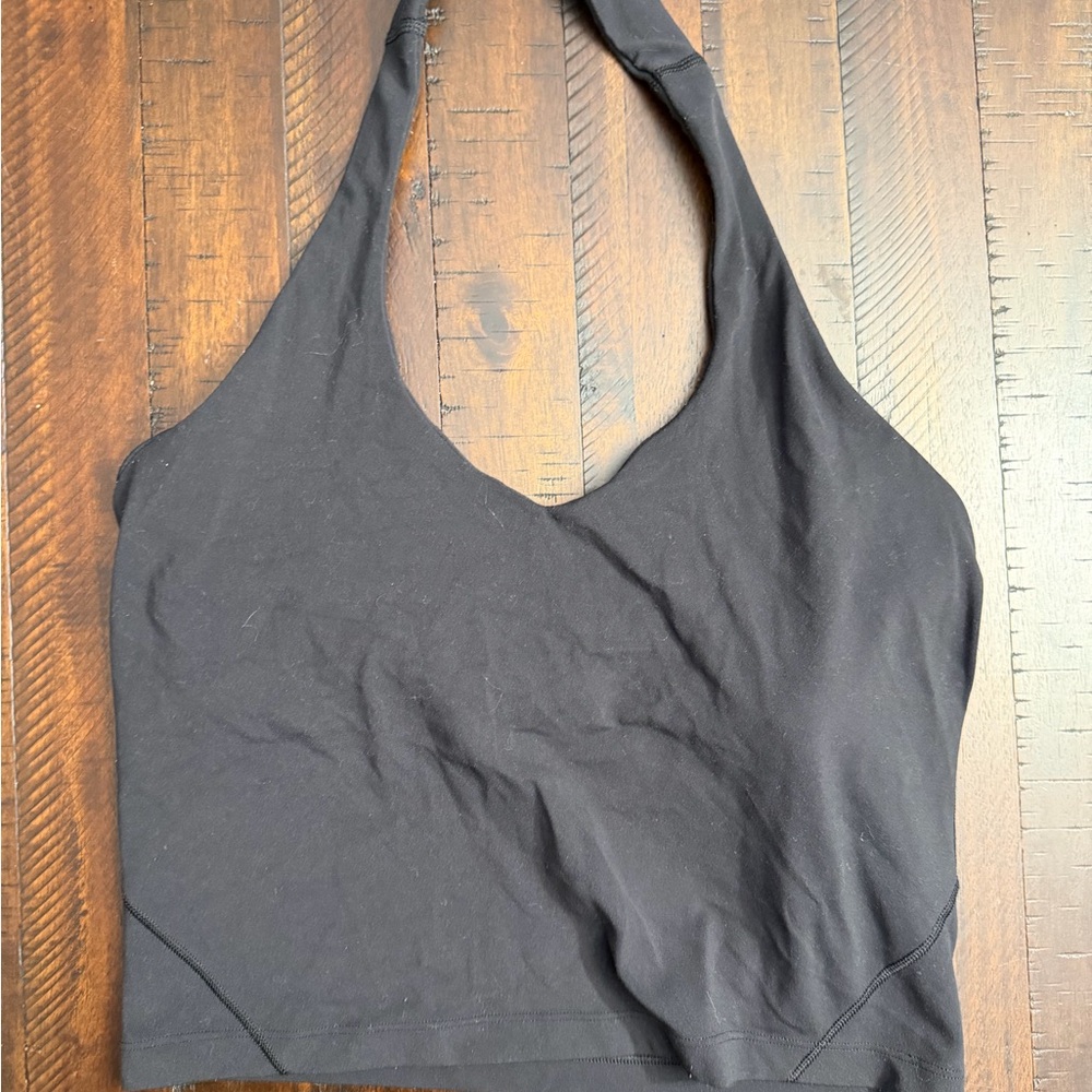 Lululemon Black Halter Neck Bralette